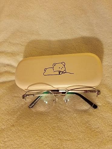 оптика аблим: Очки для зрения с футляром - Оправа: металлическая, полурим (верхняя — 1