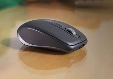 акустические системы logitech со светомузыкой: Мышь Logitech MX Anywhere 3S, черный и белый Height: 100.5 mm Width — 6
