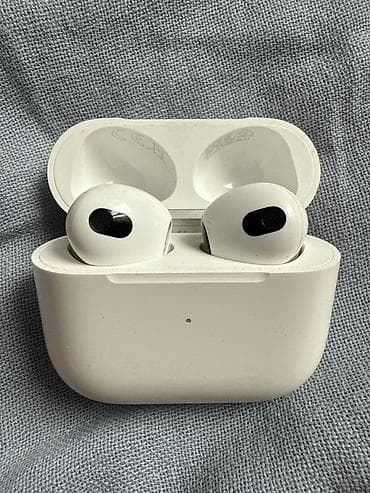 Аудиотехника: Беспроводные вкладыши наушники, Apple, Airpods 3 — 2