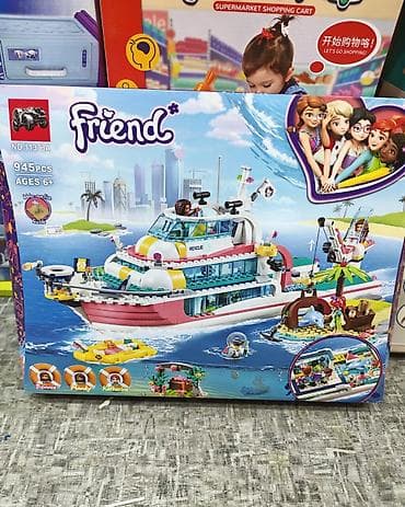 tech deck: Конструктор Friends “Спасательный круизный корабль” (NO.1137A) - 945 — 2