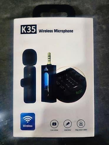 hyperx cloud ii: K35 Wireless Microphone — беспроводной петличный комплект для — 1