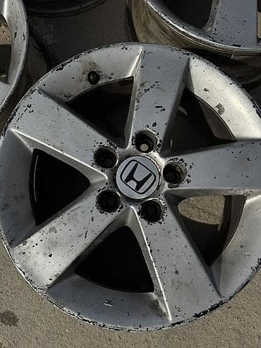 diska r13: Литые Диски R 16 Honda, Комплект, отверстий - 5, Б/у — 2