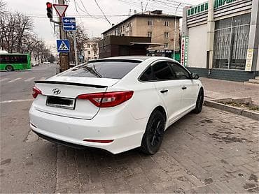 Транспорт: Hyundai Sonata: 2017 г., Бензин, Седан — 1