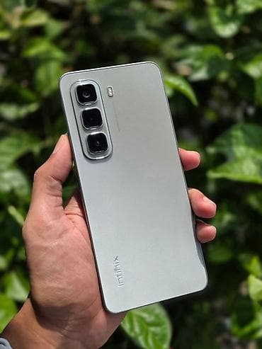 infinix zero 40: Infinix HOT 50, Б/у, 256 ГБ, цвет - Серебристый, 2 SIM — 1