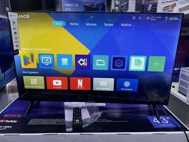 телевизор куплю: Телик Телевизоры Samsung Android 13 с голосовым управлением, 43 — 4