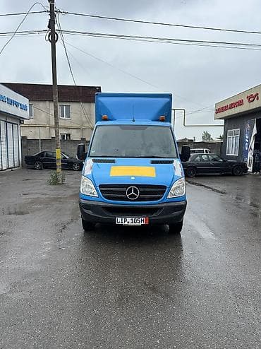 подъемник на спринтер: Легкий грузовик, Mercedes-Benz, Дубль, 3 т, Б/у — 1