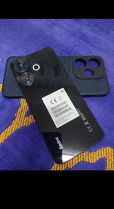 xbox dvr: Redmi, Redmi 13, Б/у, 128 ГБ, цвет - Черный, 2 SIM — 3