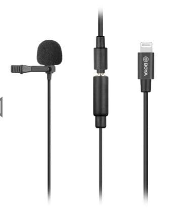 Петличный микрофон BOYA BY-M2 Арт. 1855 Петличный микрофон с