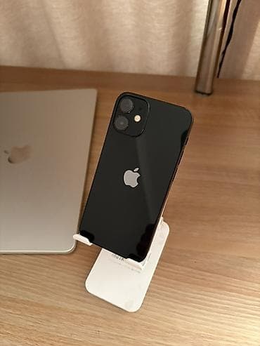 viper mini: IPhone 12 mini, Б/у, 128 ГБ, Черный, Защитное стекло, Чехол — 5