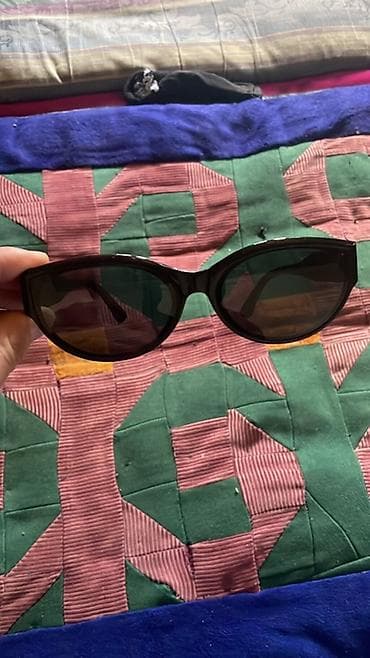 айнектер: Солнцезащитные очки, черная оправа - Материал оправы: плотный — 3