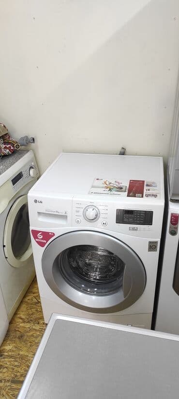 стиральная машина малютка купить в бишкеке: Стиральная машина LG, Б/у, Автомат, До 5 кг, Узкая — 14
