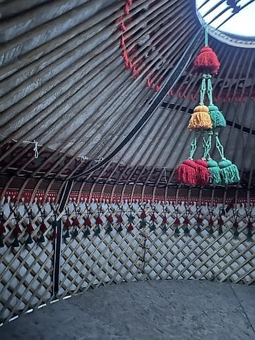 купить детские велосипеды: Продажа юрты, Каркас Деревянный, 85 баш, Диаметр: 6 метров — 5