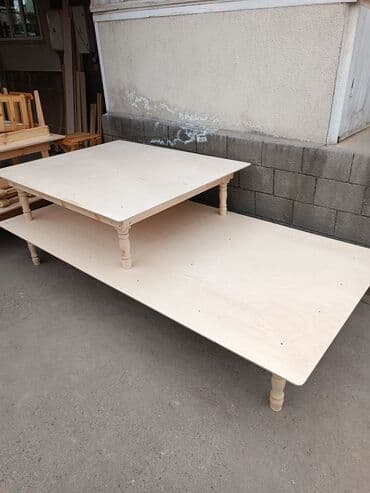 Ханский стол для тапчана - материал: фанера из берёзы - толщина