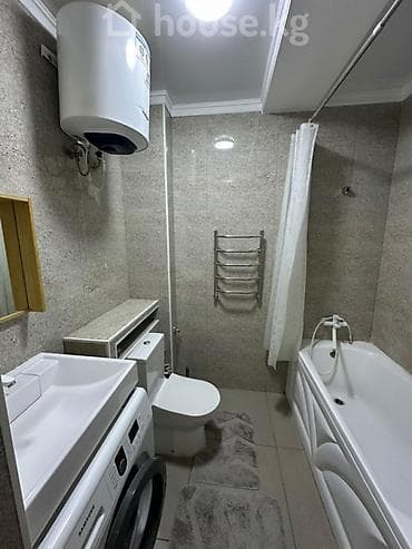 osh flat: 2 комнаты, 54 м², Асанбай мкр Элитка, 11 этаж, Евроремонт — 4