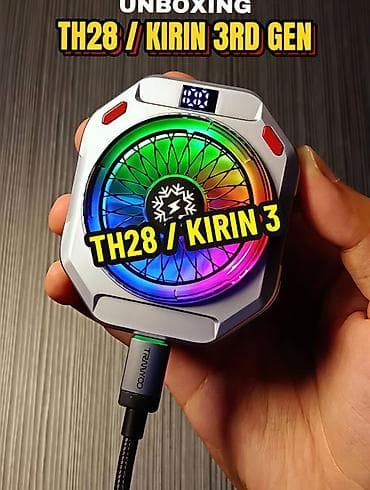 deco e4: Продаю самый мощный кулер для телефона — модель Kirin TH 28 AI 40W. У — 1