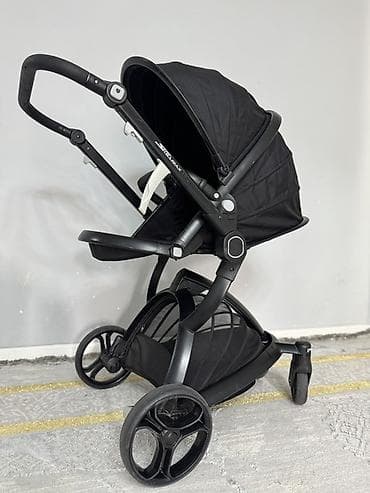 коляска cool guy прогулочная: Коляска, Другой бренд, цвет - Черный, Б/у — 4