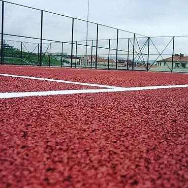 Покрытие для спортивных площадок и беговых дорожек (наливной