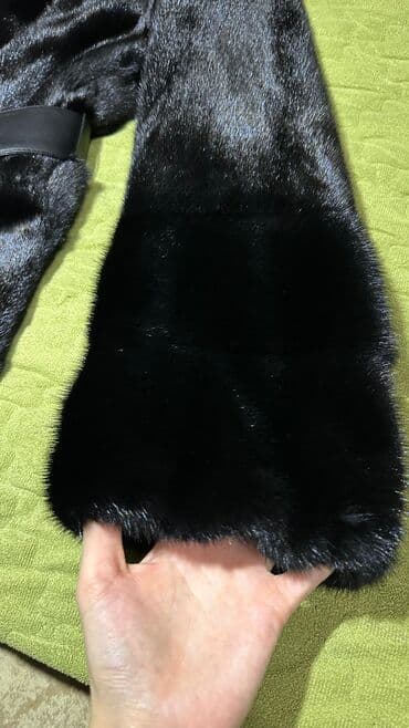 адежда: Шуба, Норка, По колено, XL — 7