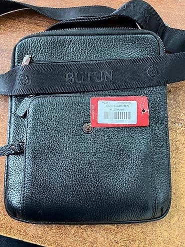 Барсетка, Butun, Материал: Натуральная кожа, Оригинал, Б/у