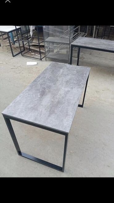 стол для офис: Офисный стол, Нерегулируемый, цвет - Черный, Прямоугольный — 3