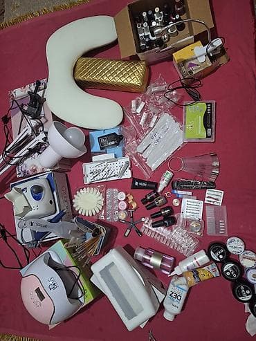 голова манекен: Большой профессиональный набор для маникюра/наращивания ногтей — 2