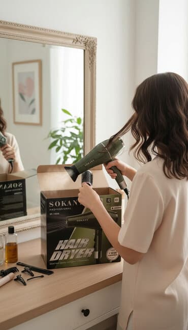 фен настенный: Фен Профессиональный, Концентратор — 1