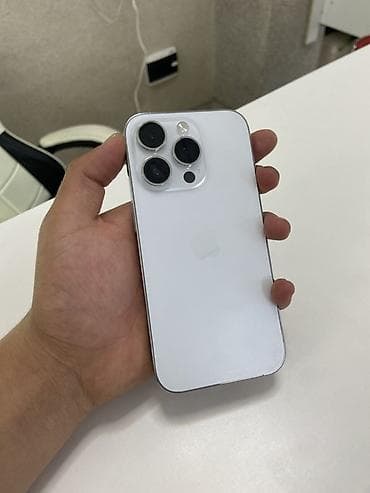 iphone 15 цена в бишкеке: IPhone 14 Pro, 256 ГБ, Серебристый, 76 % — 1