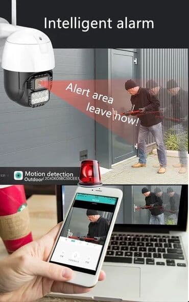 сигнализация с gsm модулем: Камера для видеонаблюдения P20 SIM card Wi-Fi #камера — 3