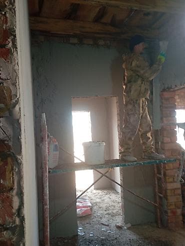 ремонт чолпон ата: Штукатурные работы по стенам и откосам - Выполняем машинную и ручную — 6