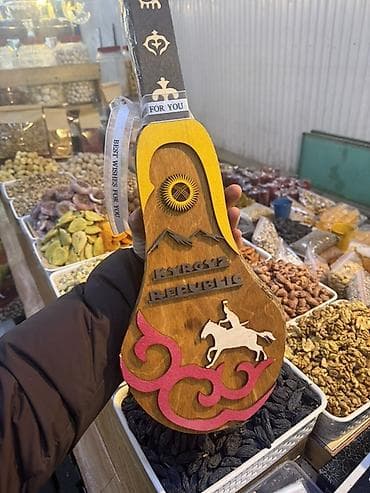 ящик мандарин: Подарочный набор орехов и сухофруктов в деревянной коробке-сувернире — 2