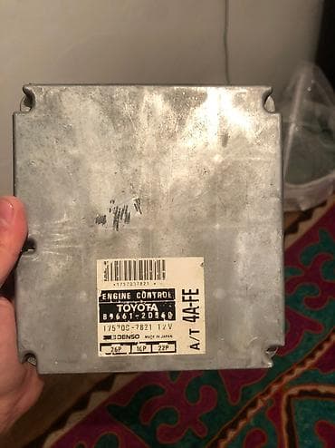 Комп эбу компьютер тайота 4a-fe от автомат привозной работает