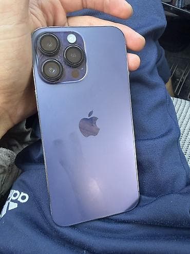 сары булун: IPhone 14 Pro Max, 128 ГБ, Deep Purple, 81 % — 2