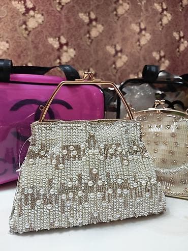 Жеке буюмдар: Вечерние женские сумочки-клатчи - Формат: миниатюрные ручные сумочки — 1