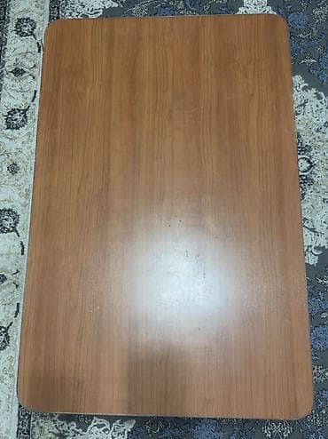 Раскройные столы: Национальный кыргызский стол, Б/у, Не раскладной, ЛДСП, цвет - Коричневый — 2