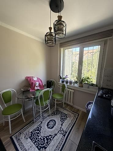 Квартиры: 3 комнаты, 57 м², Аламедин-1 мкр Индивидуалка, 3 этаж, Свежий ремонт — 9