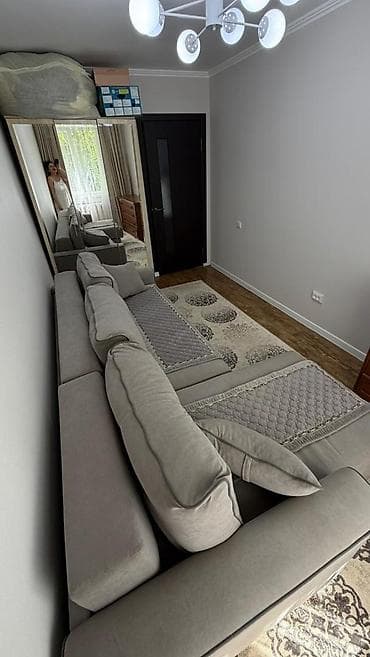 аренда квартиры в аламедин 1: 3 комнаты, 58 м², 104 серия, 1 этаж, Евроремонт — 2
