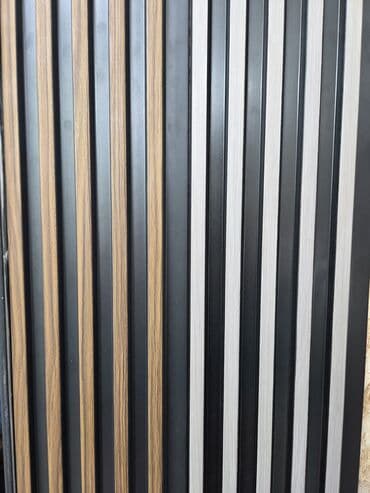 детская диван: 3 D панели, декоративная панель от 350 сомов, рейки, тв зона от 350 — 9