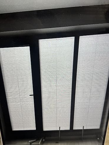 Жалюзи-плиссе для окон - Тип: вертикальные плиссе на три отдельные