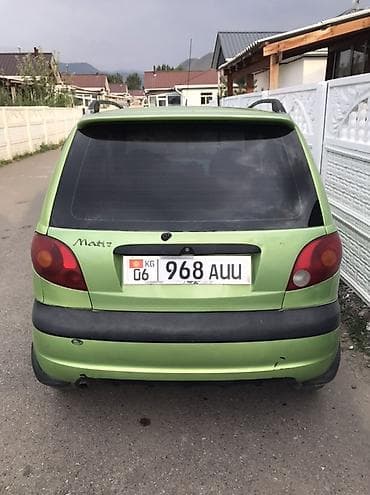 Daewoo Matiz: 2006 г., 0.8 л, Кол менен иштөөчү, Бензин, Хетчбек — 3