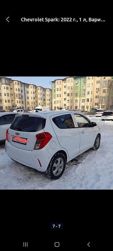 xonda strim: Chevrolet Spark: 2022 г., 1 л, Вариатор, Бензин, Хетчбек — 2