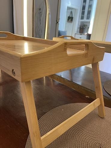 foldable table: Столик для завтрака, цвет - Коричневый — 3