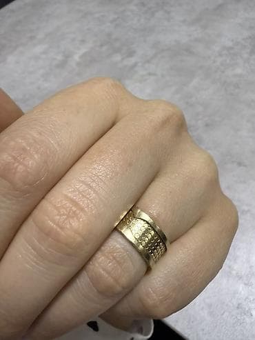 кольцо для девушек: Кольцо, Проба 585, Унисекс, Без вставки, Парный набор — 2