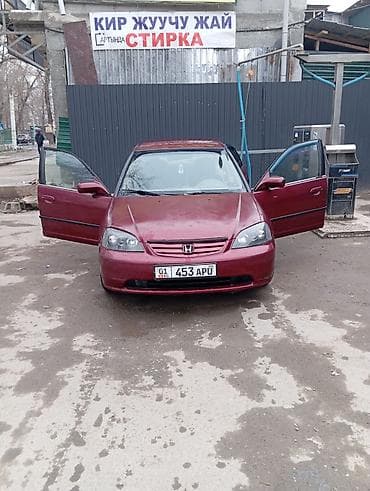 chevrolet rezzo: Honda Civic: 2001 г., 1.7 л, Автомат, Бензин, Седан — 2