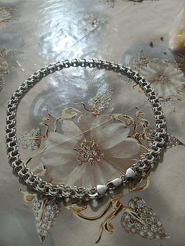 v beach: Цепочка, Бисмарк, Проба 925, Мужские, Б/у — 2