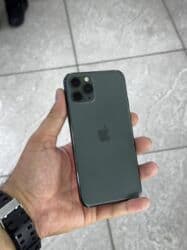 IPhone 11 Pro, Б/у, 256 ГБ, Зеленый, Защитное стекло, Чехол, 100 %