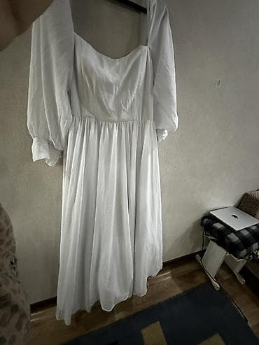 Свадебное платье с фатой Платье: - Длина макси, свободная струящаяся — 1