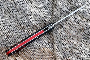 прибор ночного видения для охоты бу: Нож складной fat dragon-nimo knives r11black, сталь d2, рукоять g10 — 6