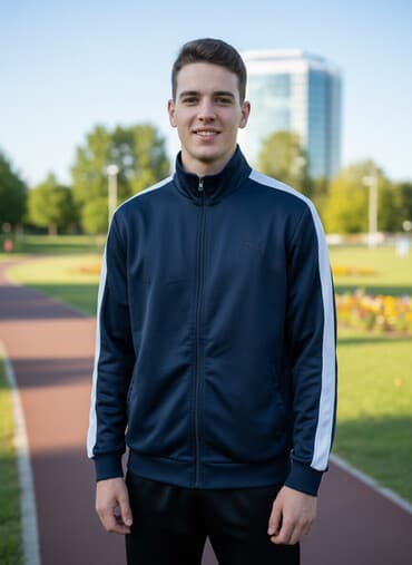 брендовые мужские спортивные костюмы из турции: Мужской спортивный костюм, S, Puma, Новый, цвет - Синий, Самовывоз — 1