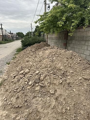 для засыпки: Отсыпной грунт/суглинок Если нужен грунт для подъема уровня участка — 1