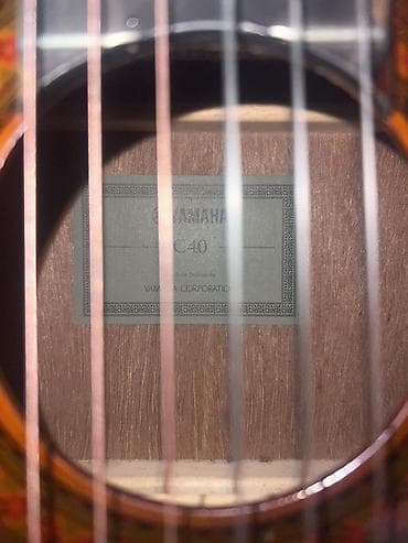 Гитары: Классическая гитара Yamaha C40 - Полноразмерная классическая модель — 2